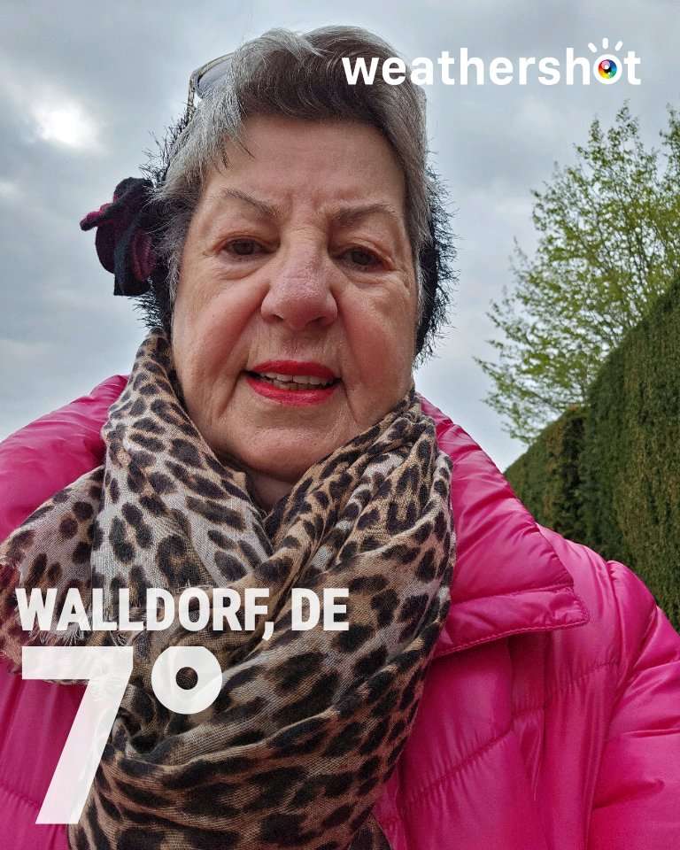 Cloudy night weather in Walldorf, 7°C — April 3, 2026 (community photo)