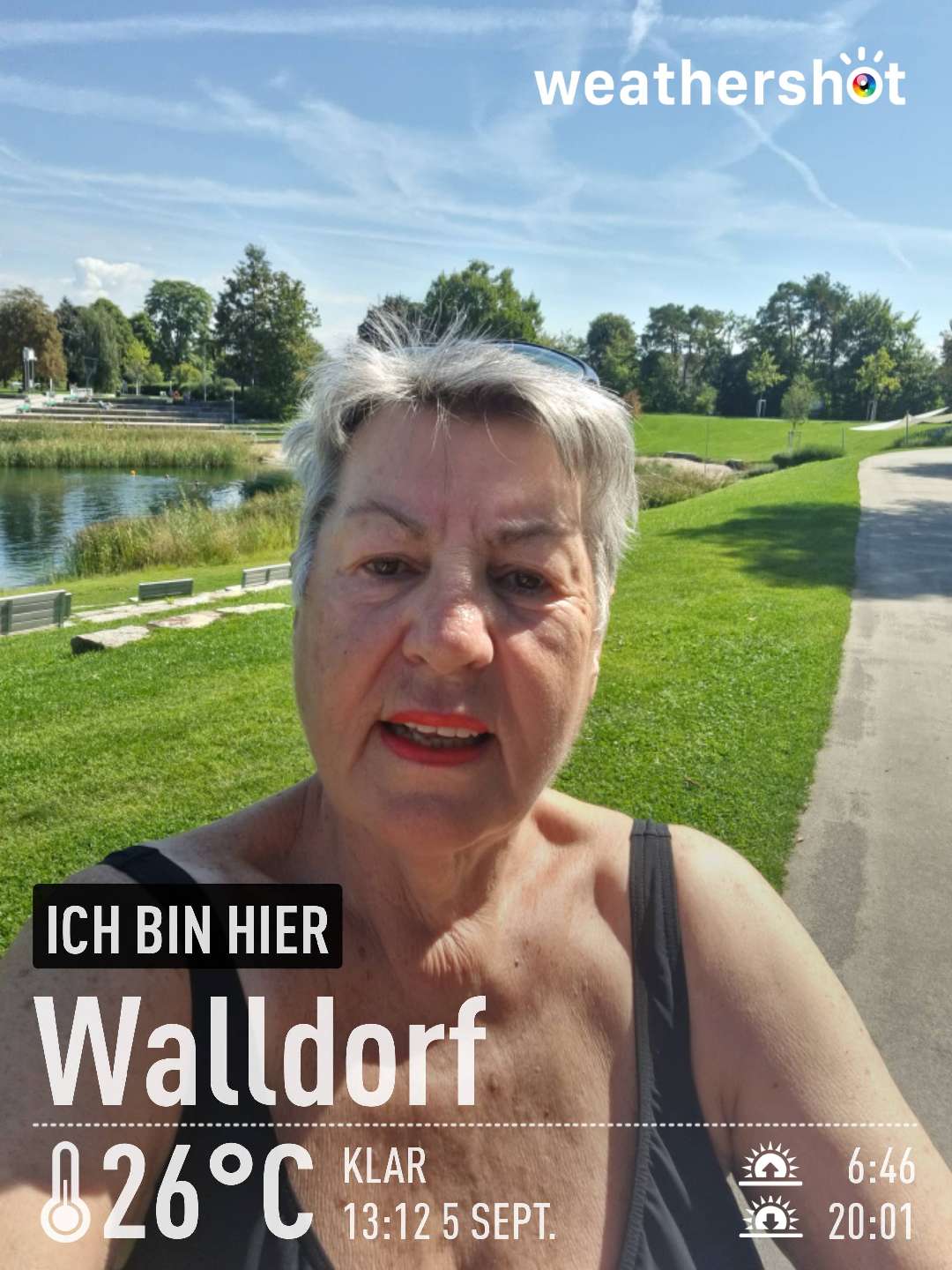 Sunny weather in Walldorf, 26°C — September 5, 2022 (community photo)