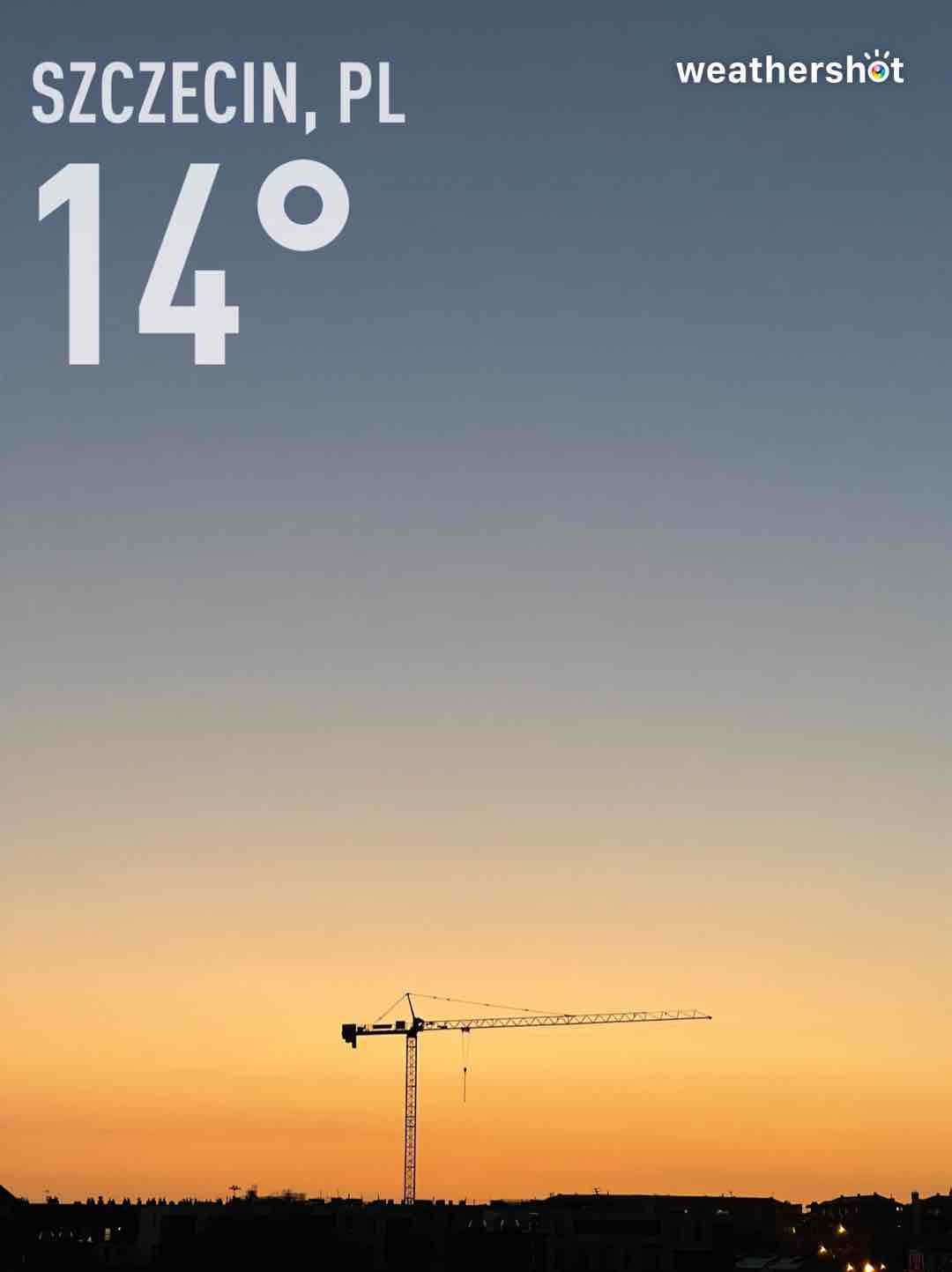 Weather photo from Szczecin