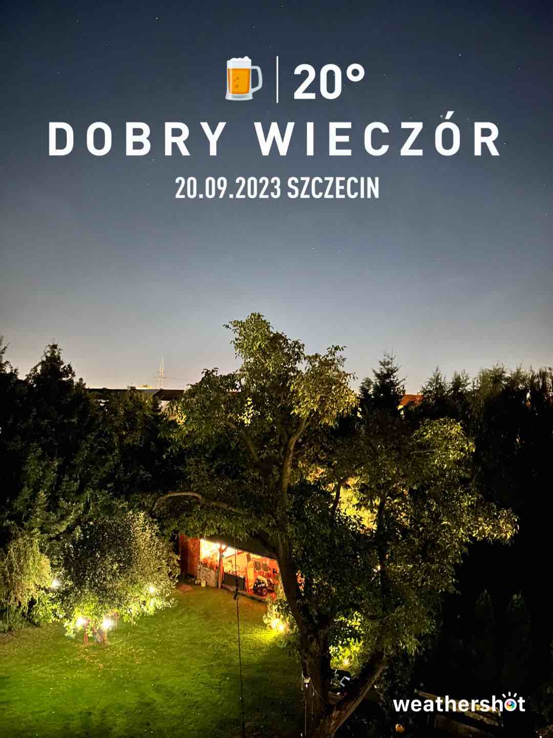 Weather photo from Szczecin