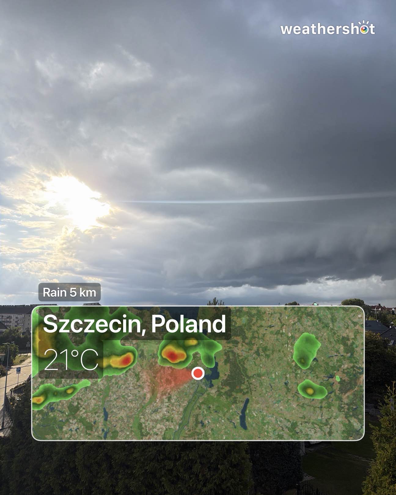 Weather photo from Szczecin