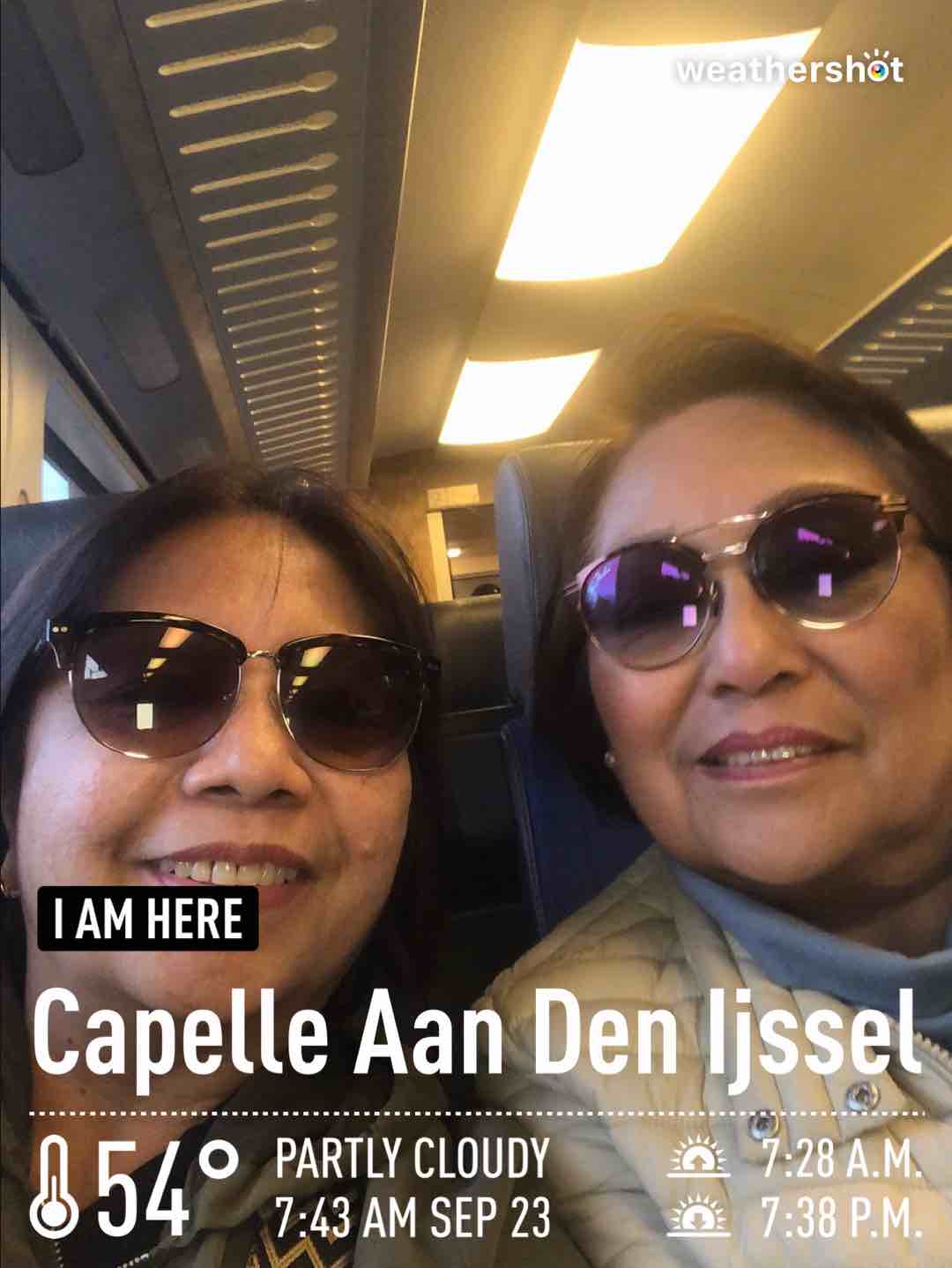 Weather in Capelle aan den IJssel, 12°C — September 23, 2023 (community photo)