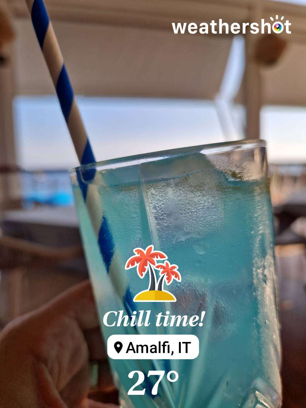 Sunny weather in Amalfi, 27°C — September 3, 2024 (community photo)