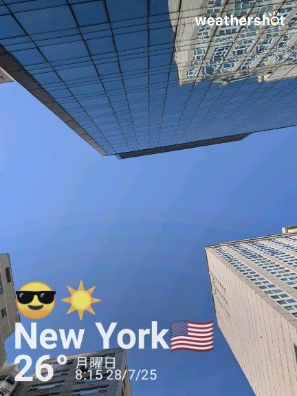 Weather photo from New York City