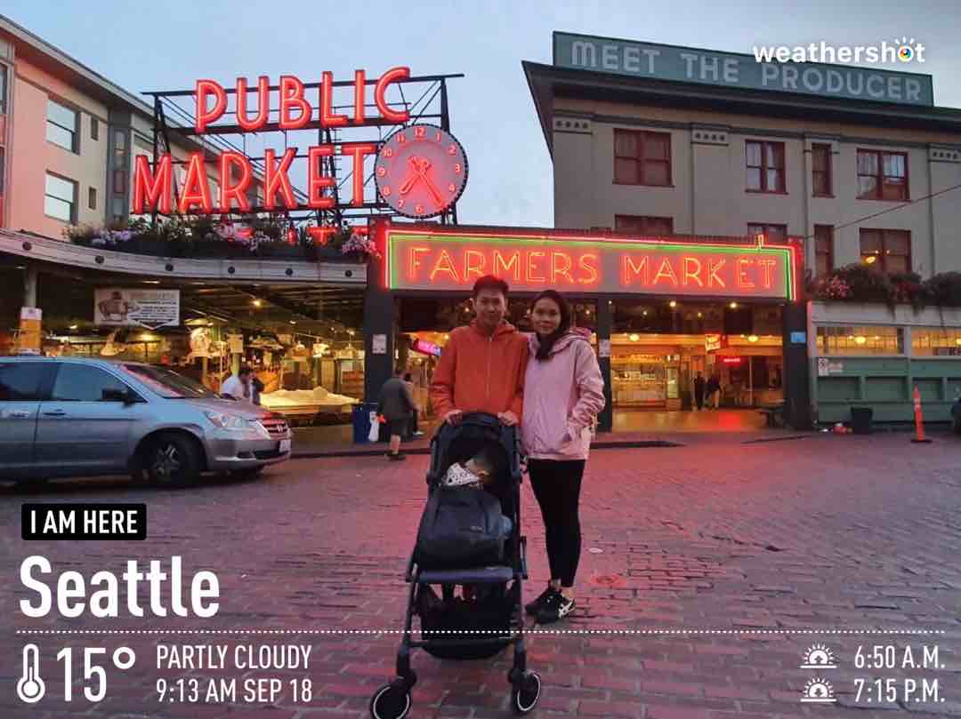 Weather in Seattle, 59°F — September 18, 2022 (community photo)