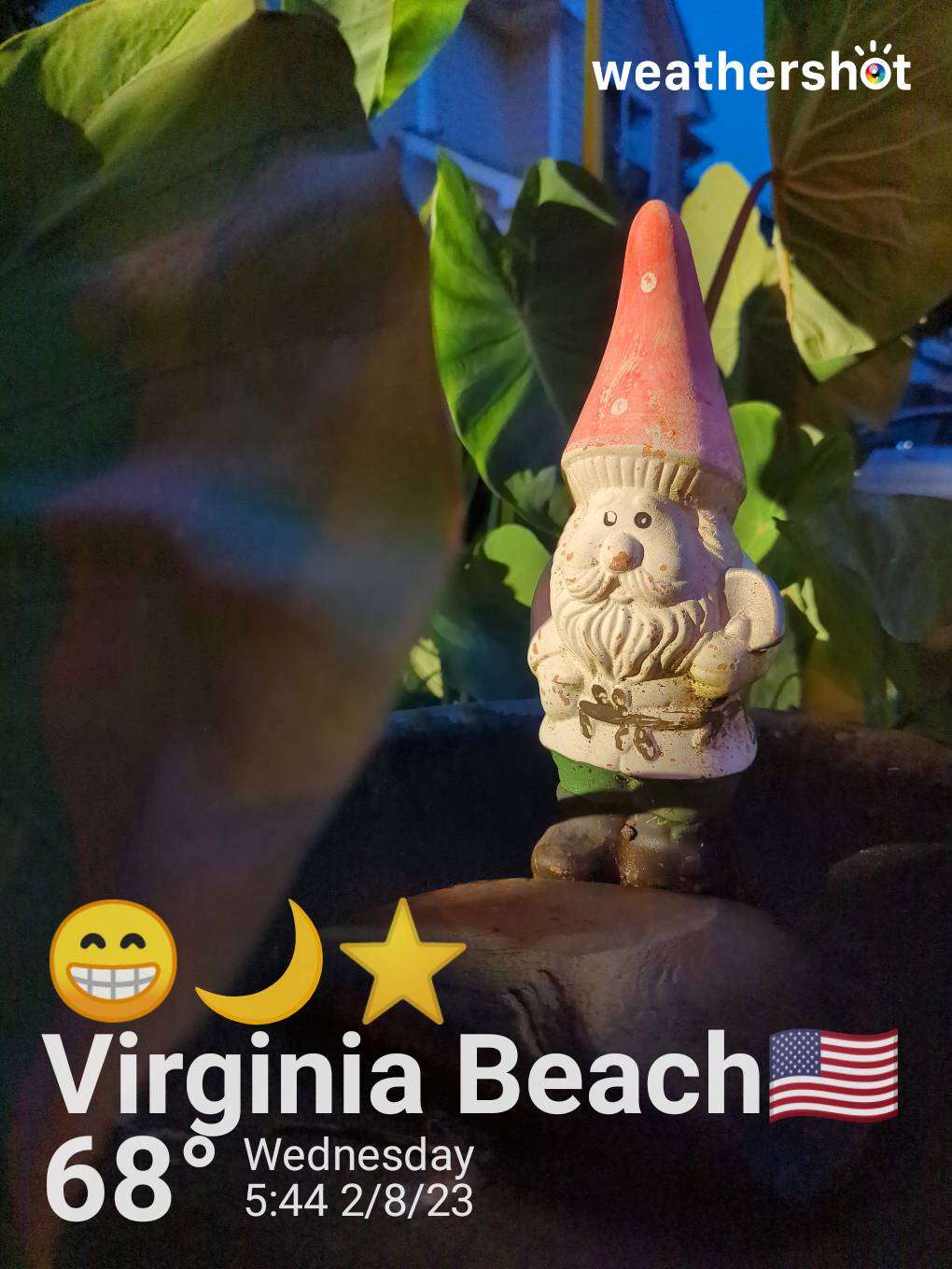 Weather in Virginia Beach, 68°F — August 2, 2023 (community photo)