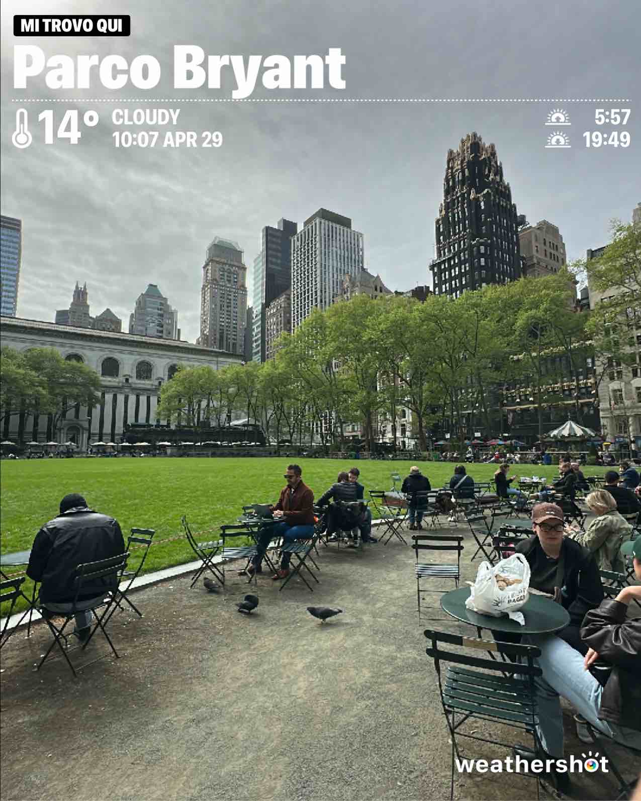 Weather photo from New York City