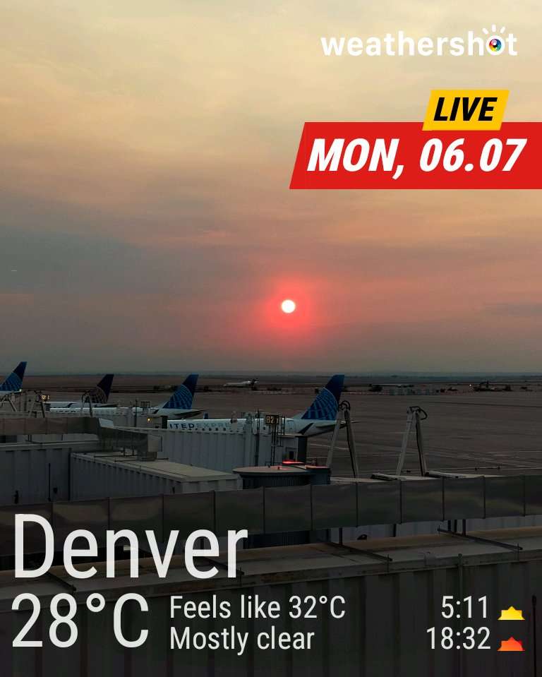Weather photo from Denver