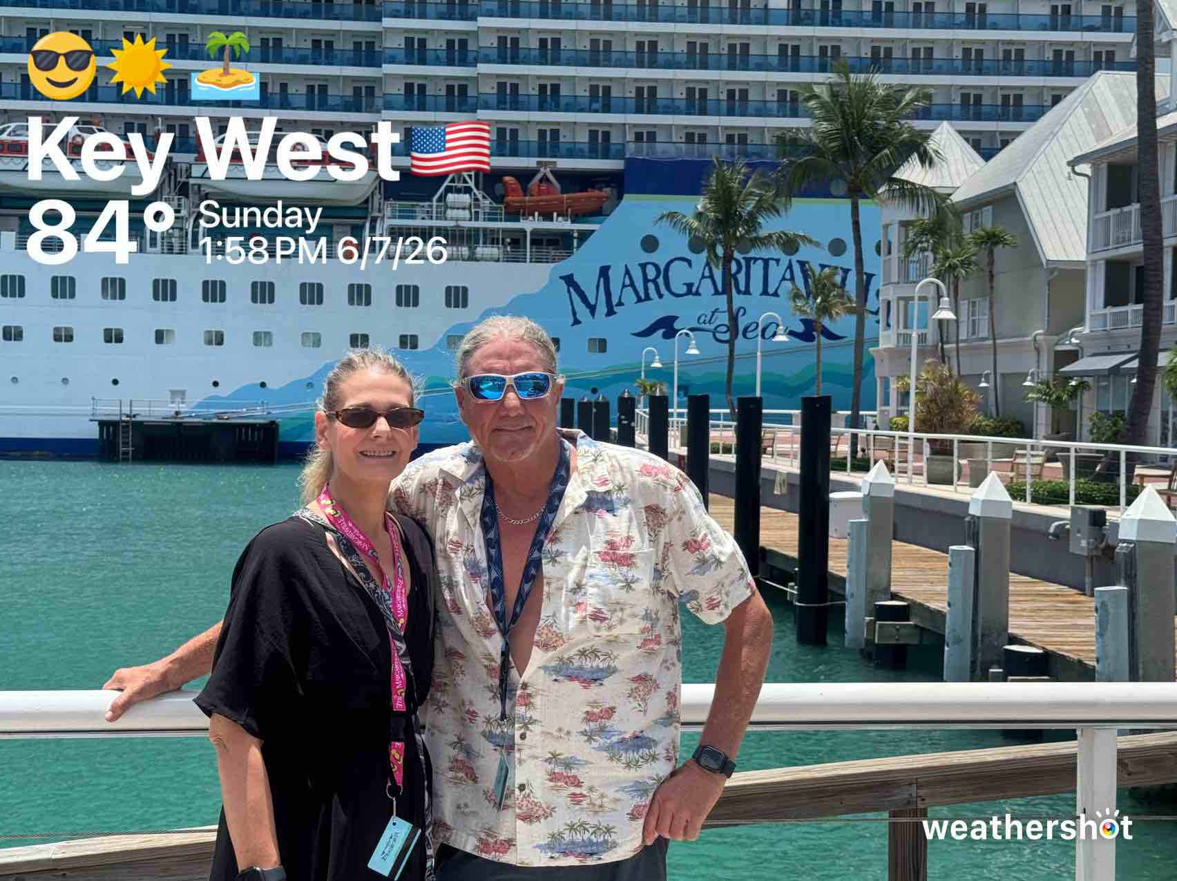 Clear weather in Key West, 84°F — June 12, 2026 (community photo)
