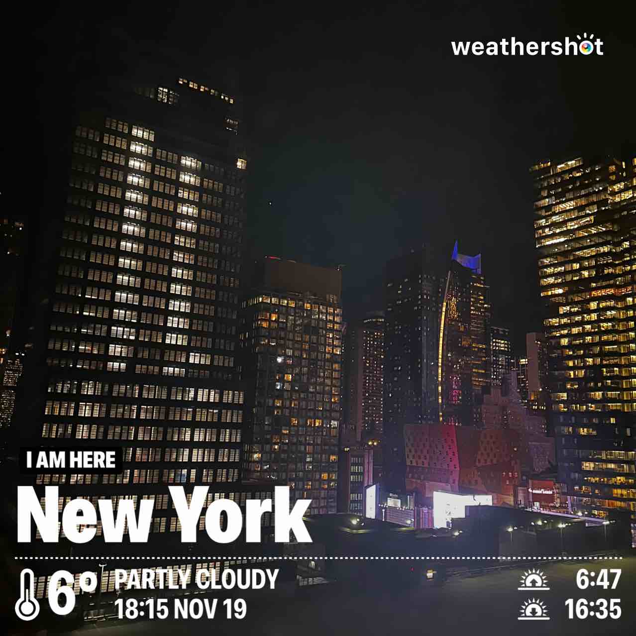 Weather photo from New York