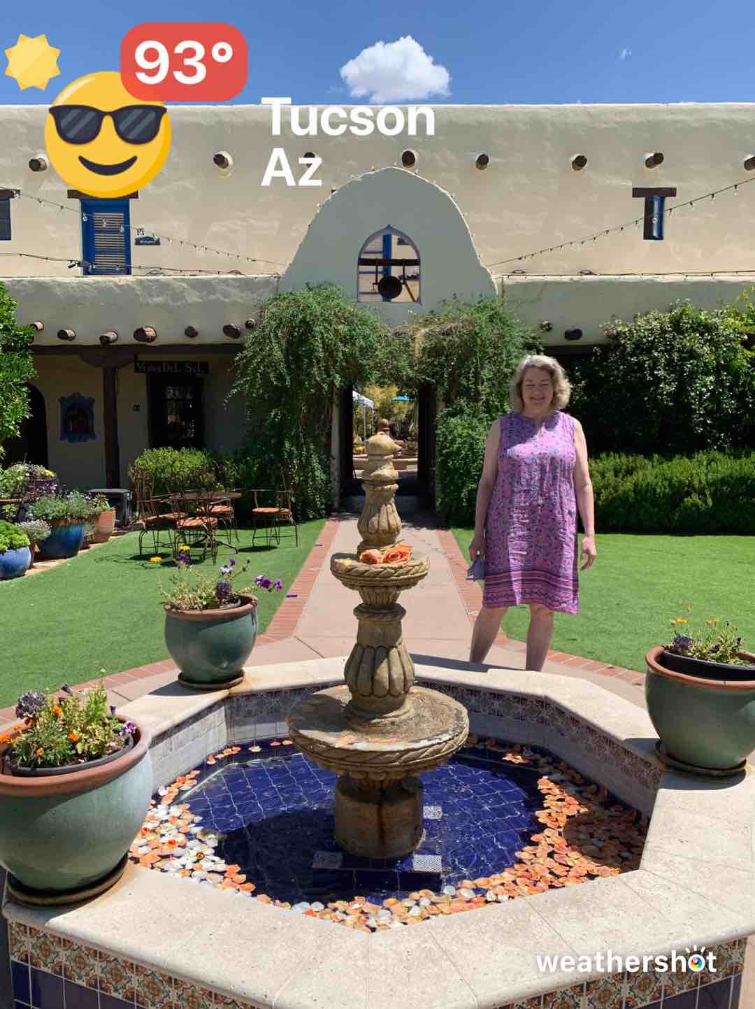 Clear weather in Tucson, 93°F — May 31, 2021 (community photo)