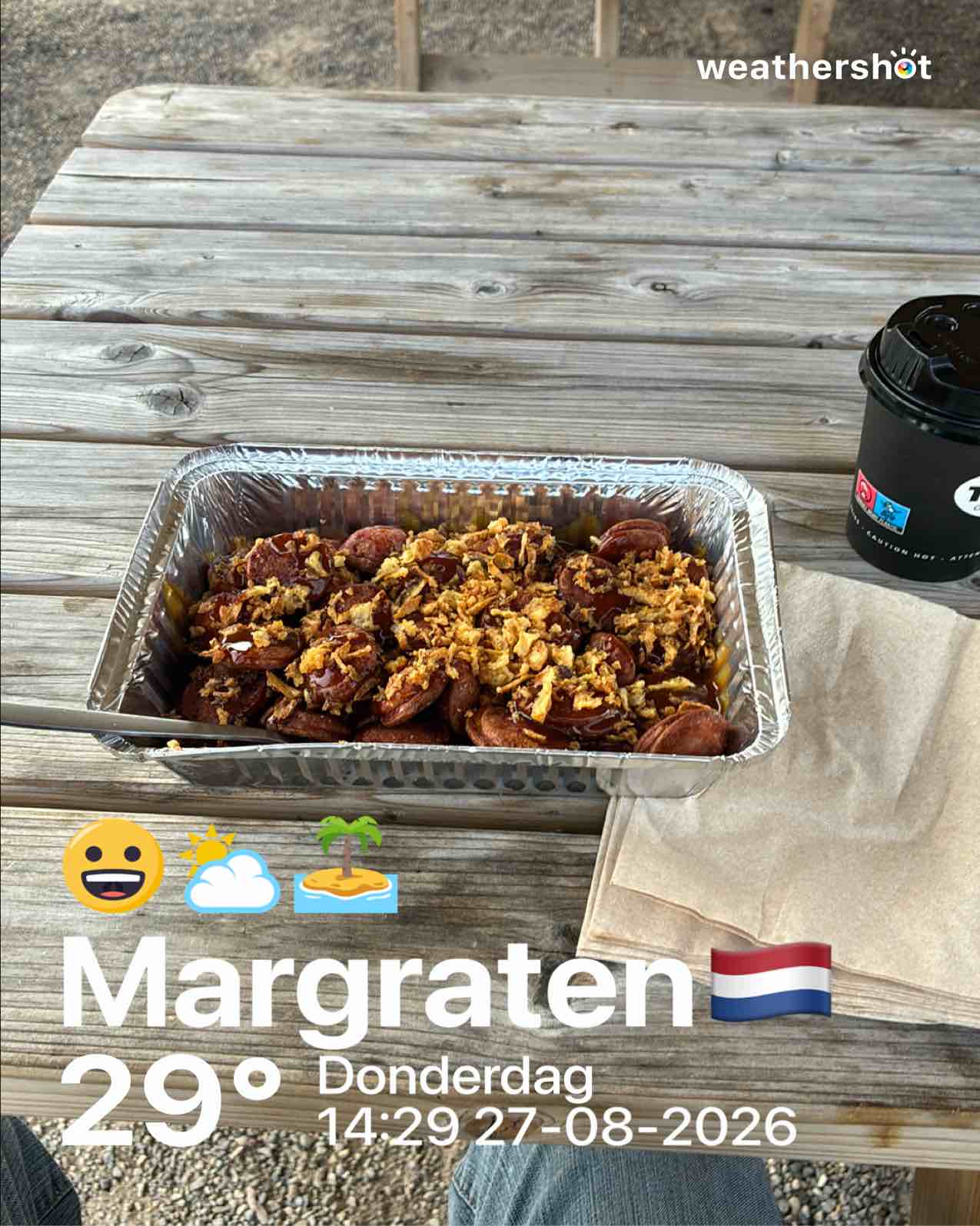 Partly cloudy weather in Margraten, 29°C — August 27, 2026 (community photo)