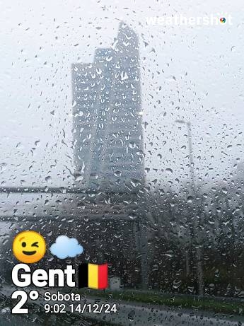 Weather in Gent — December 14, 2024 (community photo)