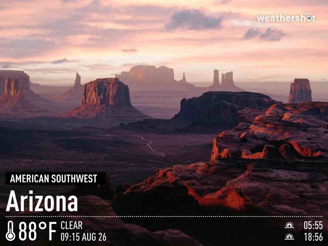 Weather in Tucson, 88°F — August 26, 2021 (community photo)
