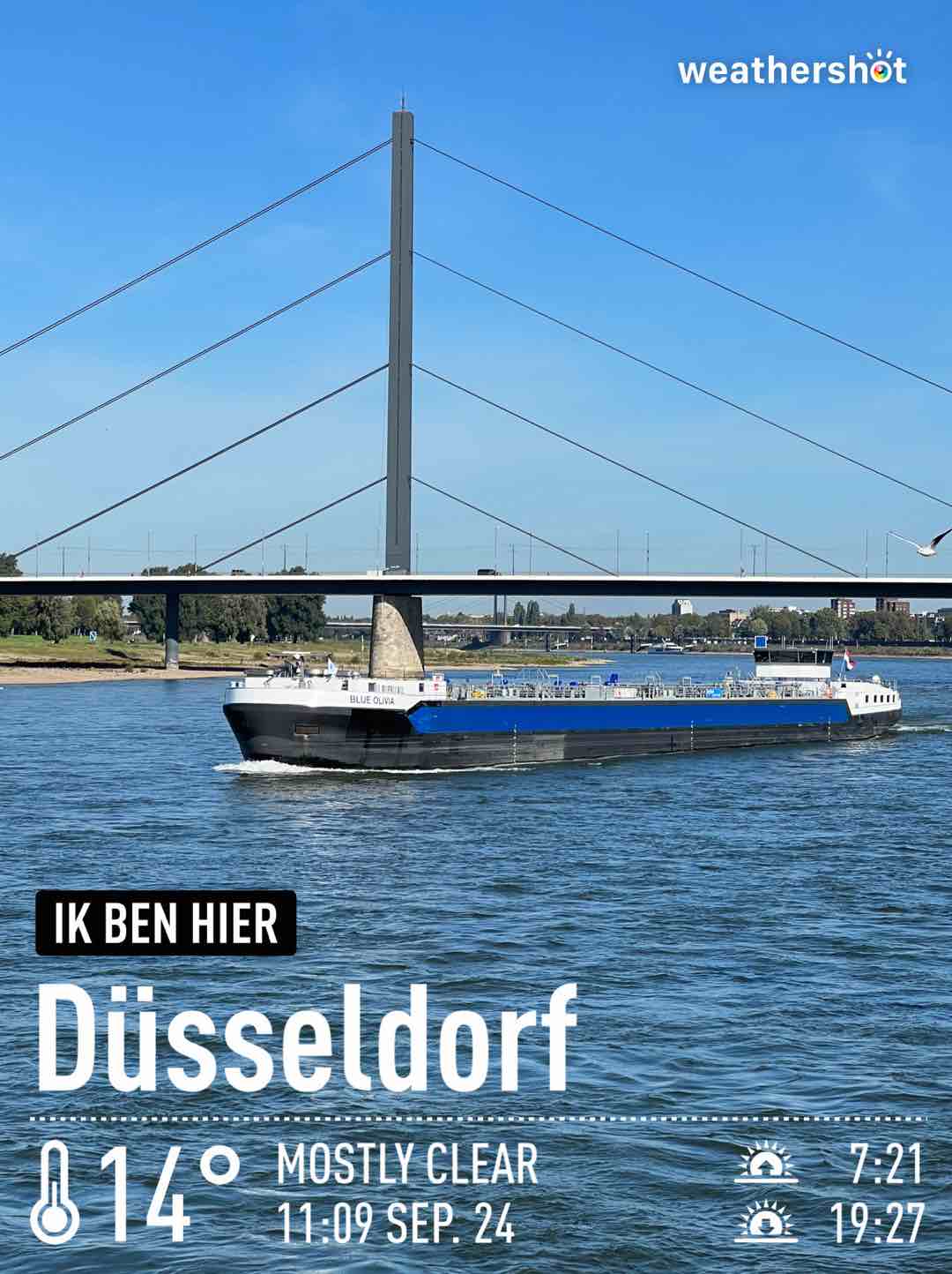 Wetter in Düsseldorf, 14°C – 24. September 2023 (Community-Foto)