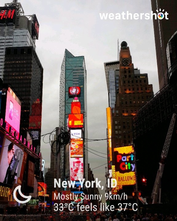 Weather photo from New York