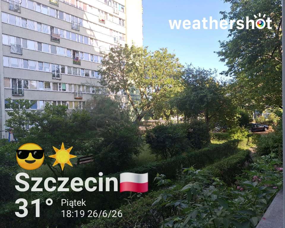 Weather photo from Szczecin