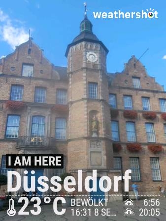 Wetter in Düsseldorf: bewölkte Nacht, 15°C – 8. September 2024 (Community-Foto)