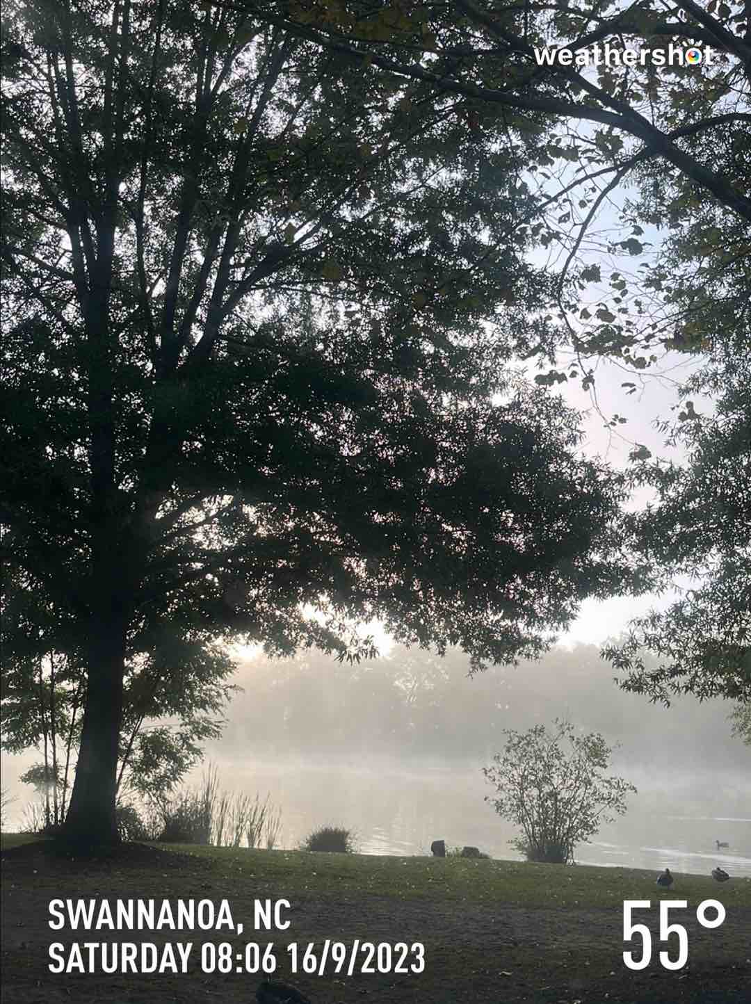 Weather in Swannanoa, 55°F — September 16, 2023 (community photo)