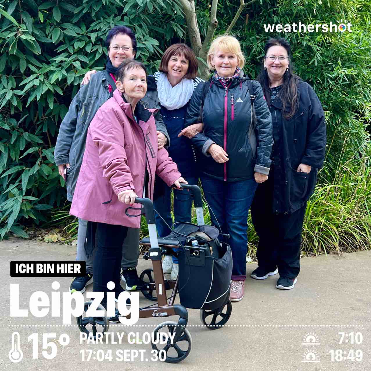 Partly cloudy weather in Leipzig, 15°C — September 30, 2024 (community photo)