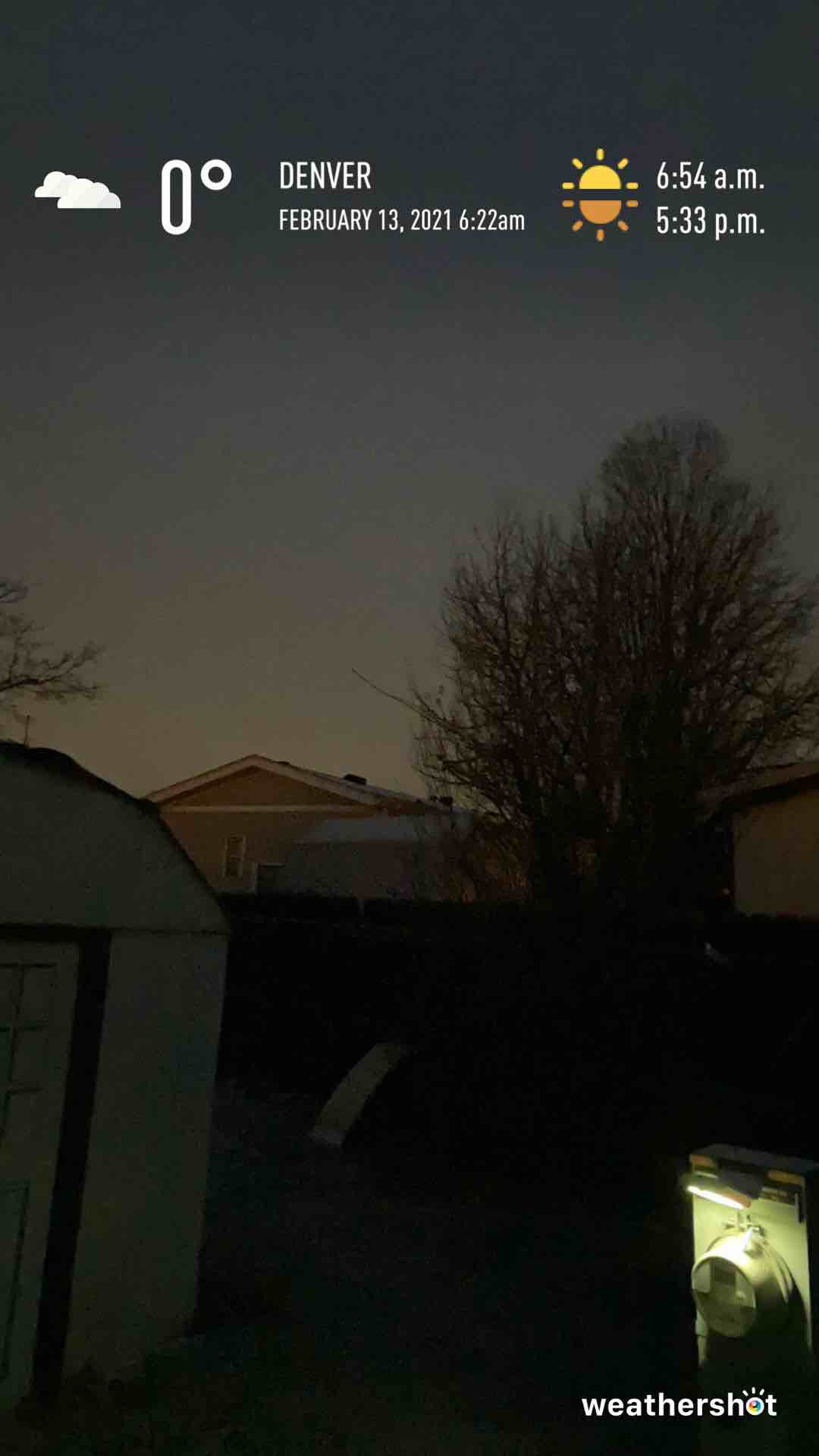 Weather photo from Denver