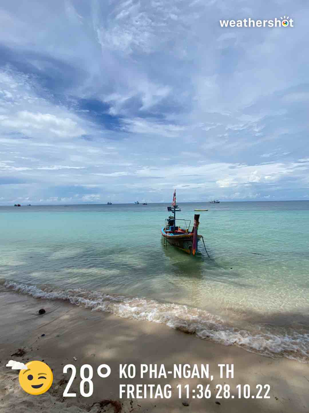 Cloudy weather in Ko Tao, 28°C — October 28, 2022 (community photo)