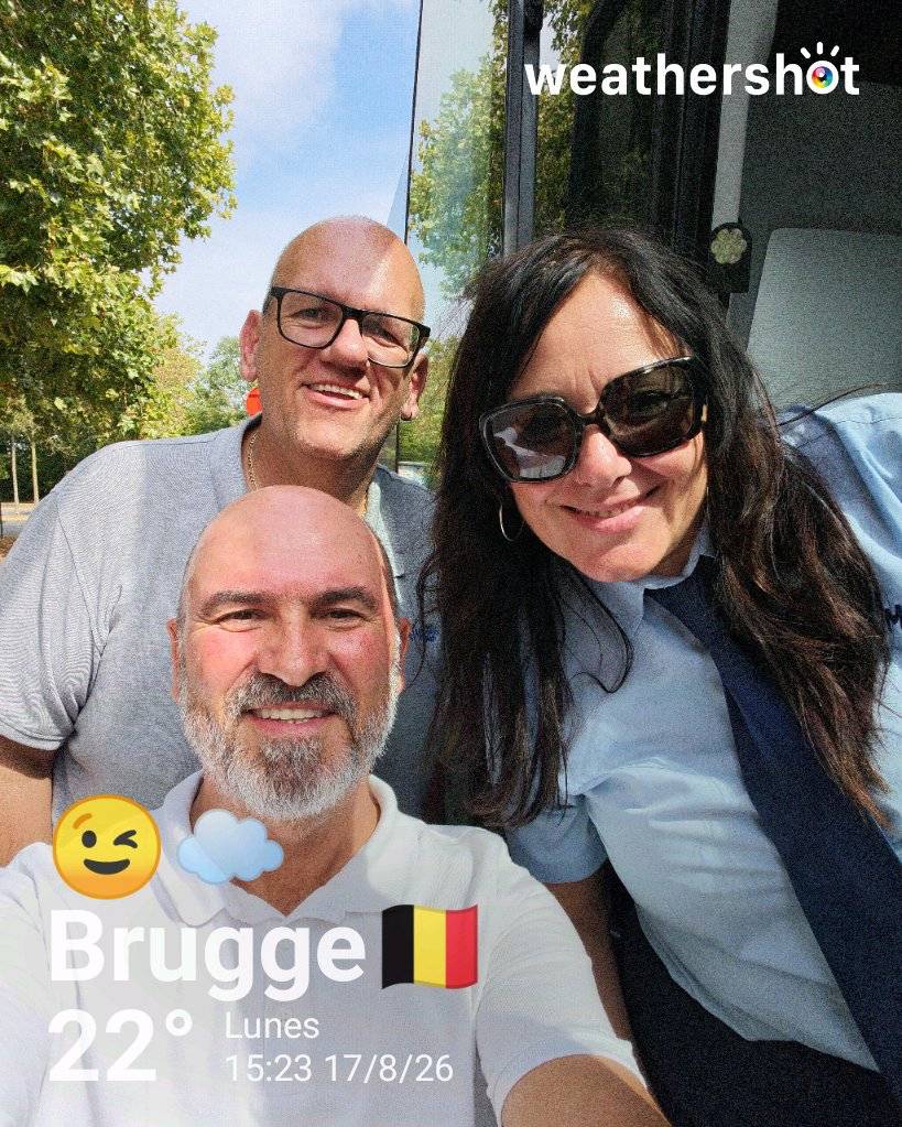 Cloudy weather in Brugge, 22°C — August 17, 2026 (community photo)