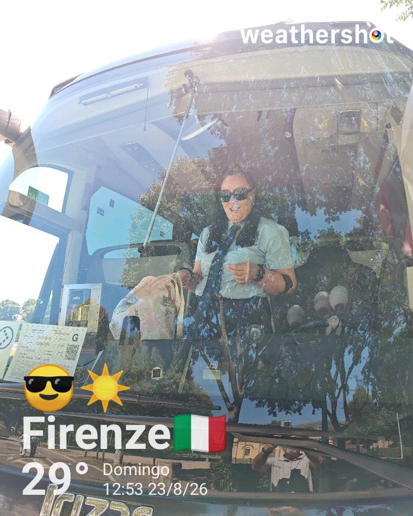 Sunny weather in Firenze, 29°C — August 23, 2026 (community photo)