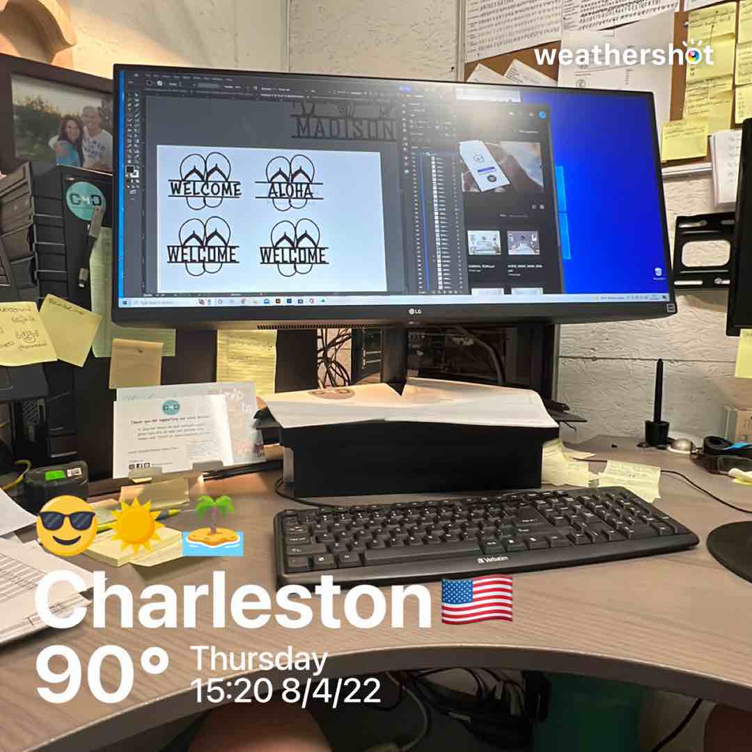 Clear weather in Charleston, 90°F — August 4, 2022 (community photo)