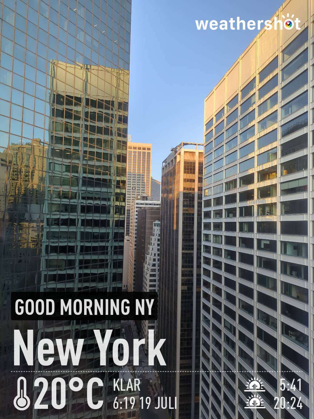 Weather photo from New York City