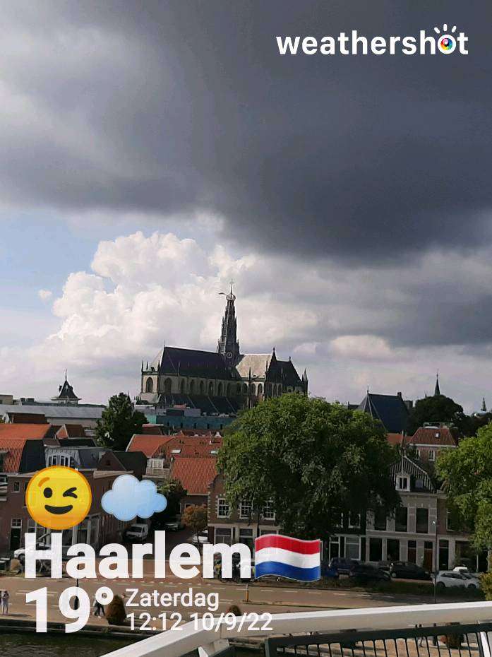 Weather in Haarlem — September 10, 2022 (community photo)