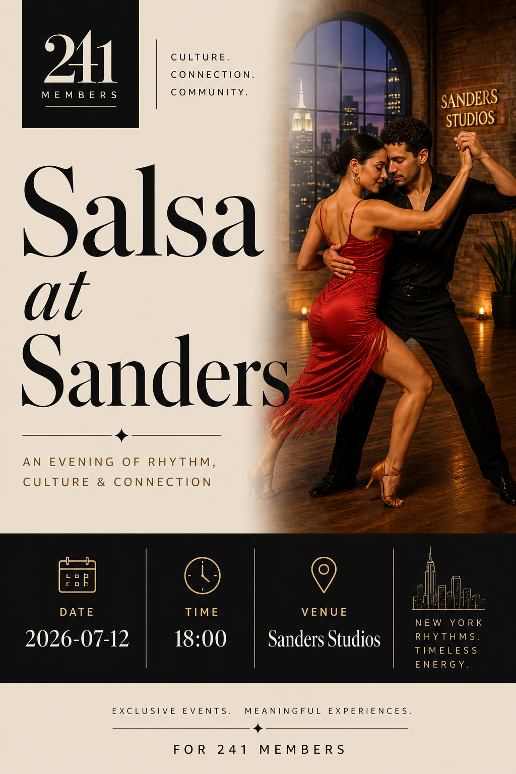 Salsa at Sanders