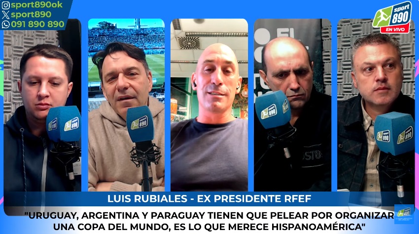 Luis Rubiales: la molestia con las sedes del mundial 2030, la idea de un nuevo "Mundialito" y su visión sobre Gianni Infantino