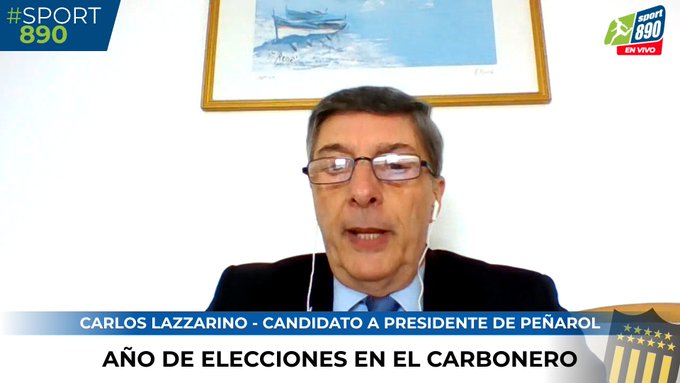 Carlos Lazzarino: "Lo qué paso el otro día en el Charrua fue una falta de respeto al hincha de Peñarol"