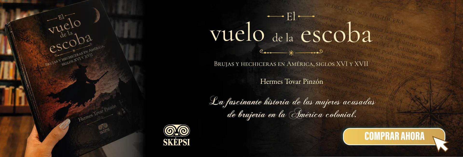 vuelo de la escoba