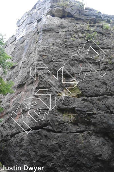 photo of Betty (aka The North Face), 5.5 ★★★ at The Big Block from Ontario: Devil's Glen