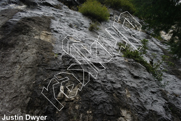 photo of Ra, 5.7 ★★ at Sun Worshipper Wall from Ontario: Devil's Glen