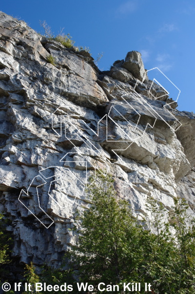 photo of The Monster Ledge Area ▲▲ from Lion's Head