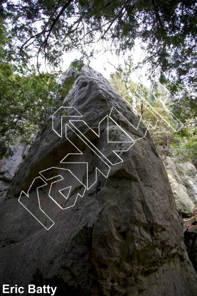 photo of Don’t Look, Just Climb, 5.7 ★★★★ at Malen’s Wall from Ontario: Metcalfe