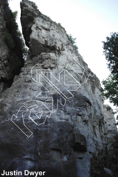 photo of Serpentine 2nd Pitch, 5.11b ★★★ at The Anvil from Ontario: Metcalfe