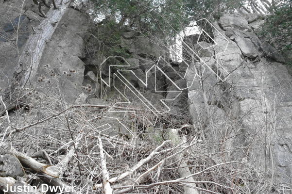 photo of Falling Tom Gully, 4th class  at White Trash Tom Area from Ontario: Mount Nemo