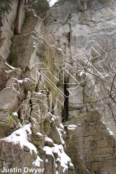 photo of Gooseberry, 5.0  at The Gooseberry Wall from Ontario: Mount Nemo