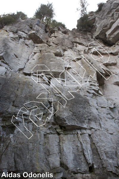 photo of Reg’s Sport Route, 5.11b ★★ at The Big Gulp Area from Ontario: Mount Nemo