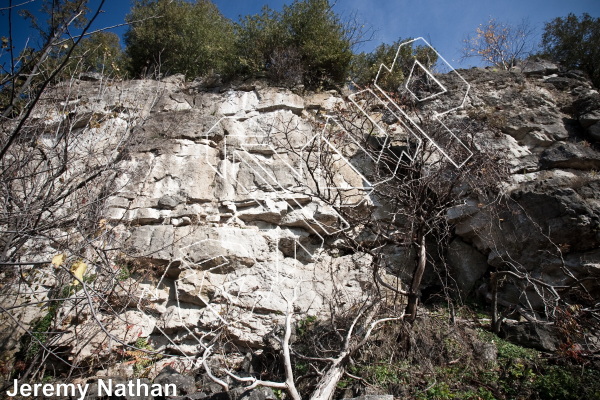 photo of Korn-erred, 5.7 ★★★ at First Pinnacle from Ontario: Rattlesnake Conservation Area