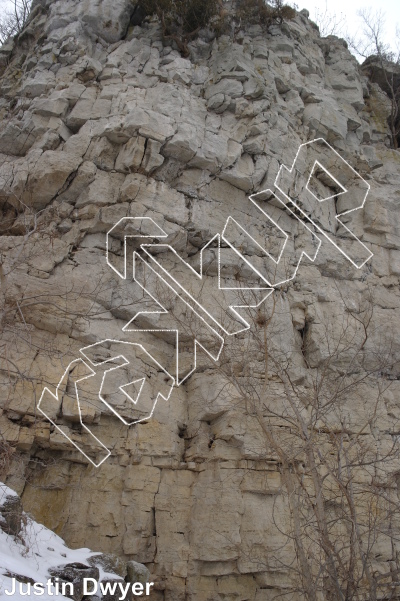 photo of Amphitheatre Ledge Area from Ontario: Rattlesnake Conservation Area