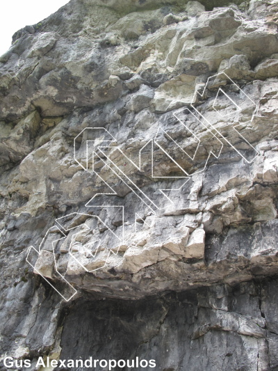 photo of Scraping, 5.12c ★★★★ at Abortion Wall from Ontario: The Swamp