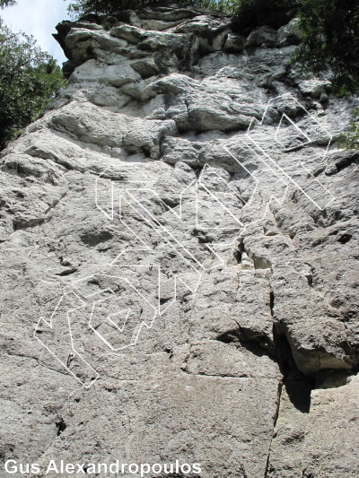 photo of The Big Boss, 5.11d ★★★★★ at The Islands from Ontario: The Swamp