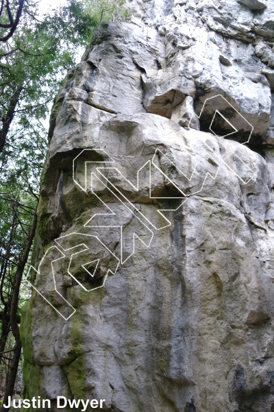 photo of Curbed, 5.11c ★★★★ at The Islands from Ontario: The Swamp