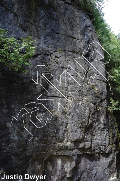 photo of Forbidden Planet, 5.10b ★★★★ at The Big Boy Gully from Ontario: The Swamp