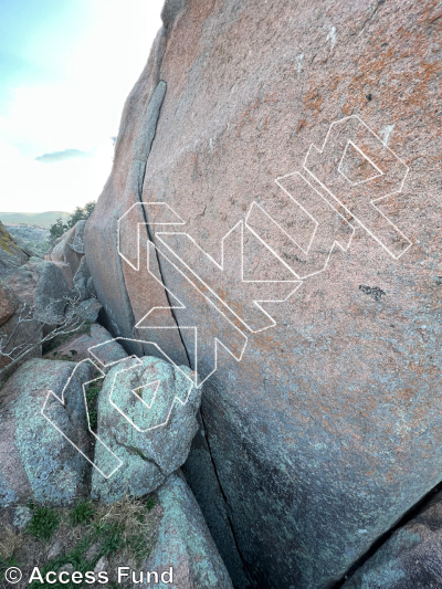 photo of Middle Annabelles from Inks Ranch Climbing